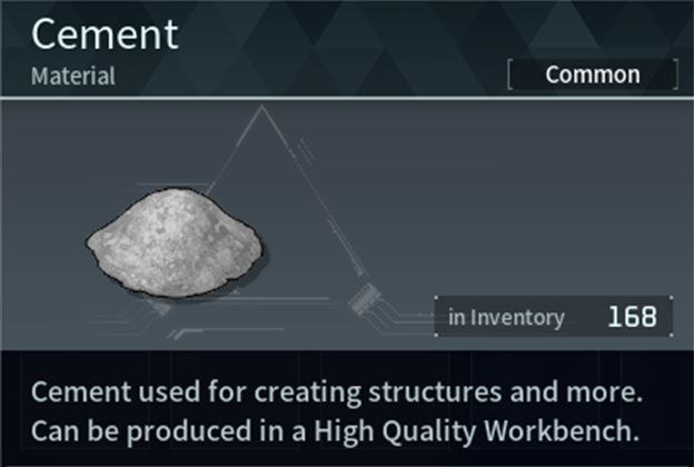 Cement (Material) in Palworld