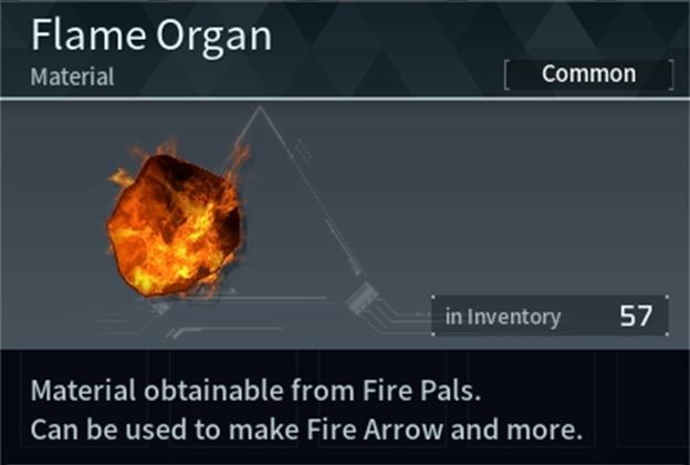 Flame Organ (Material) in Palworld