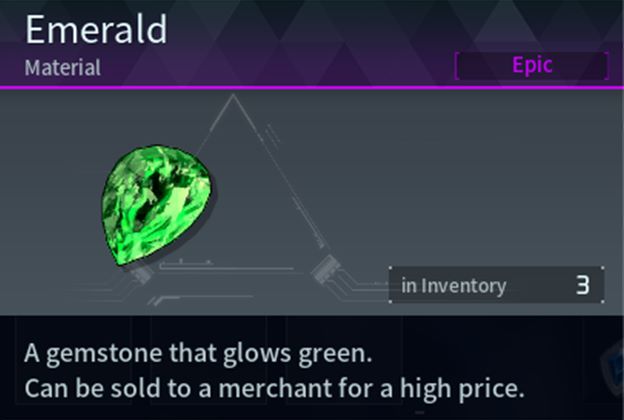 Emerald (Epic) Gemstone