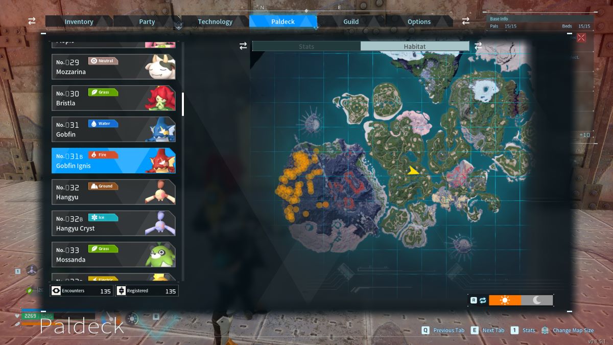 Gobfin Ignis Pal location map