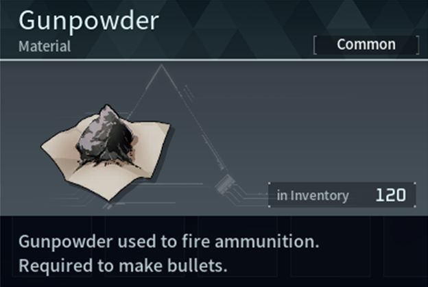 Gunpowder (Material) in Palworld