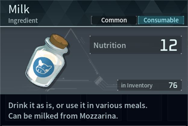 Milk (Ingredient) in Palworld