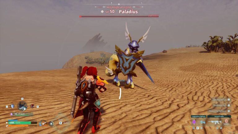 Paladius (Field Boss) in Palworld