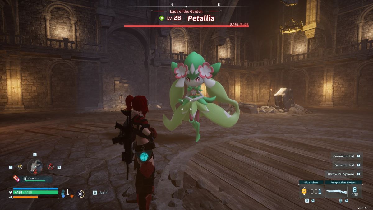 Petallia Dungeon Boss in Palworld