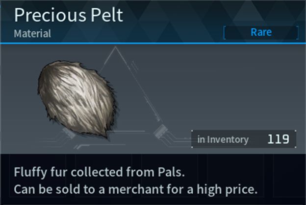 Precious Pelt (Material) in Palworld