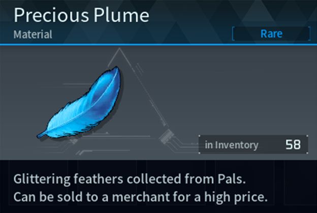 Precious Plume (Material) in Palworld