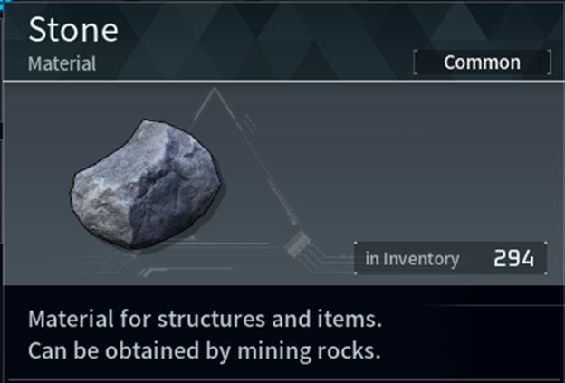 Stone (Material) in Palworld