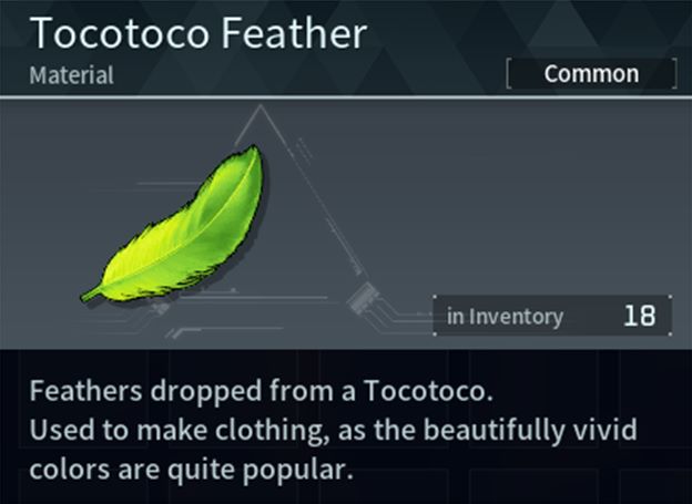 Tocotoco Feather (Material) in Palworld