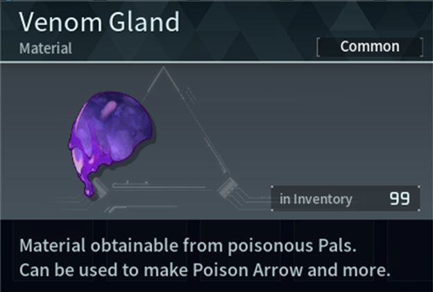 Venom Gland in Palworld