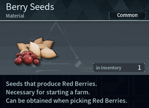 Berry Seeds (Material) in Palworld