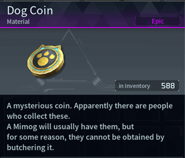 Dog Coin in Palworld