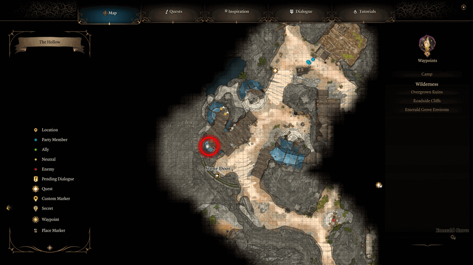 Adventurer’s Chest Location in The Hollow