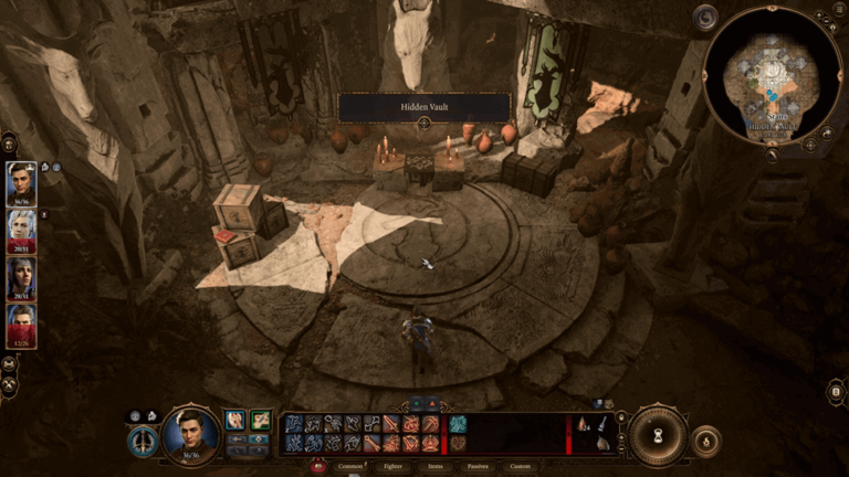 the Hidden Vault in BG3