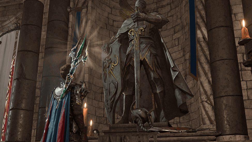 statues in the Stormshore Tabernacle